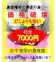 価格破壊！どこよりも安い！