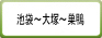 池袋～大塚～巣鴨