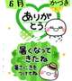 昨日の感謝