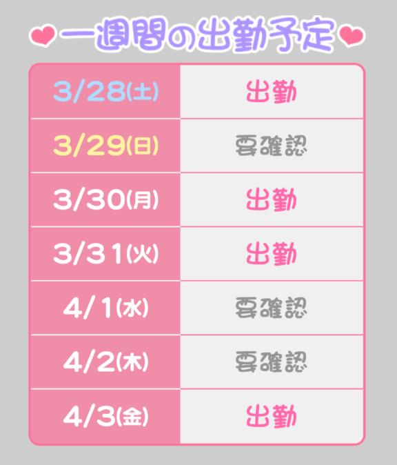 週末休みがち。