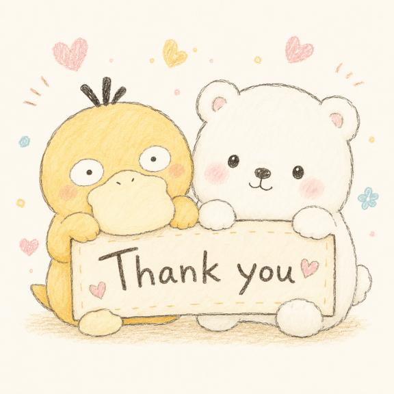感謝の気持ち💕