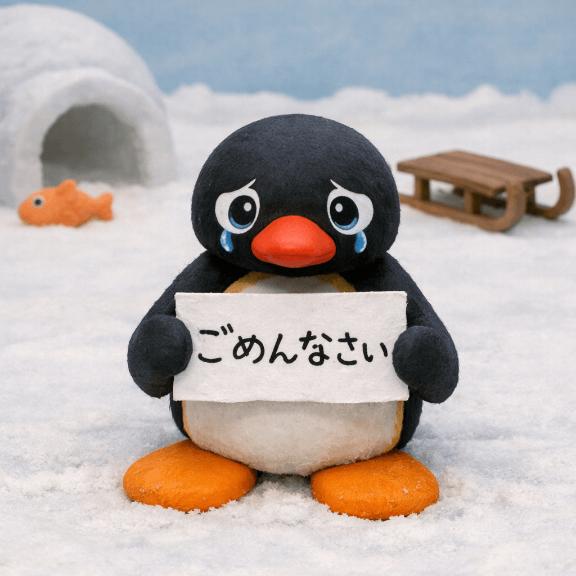 ごめんなさい😭😭😭