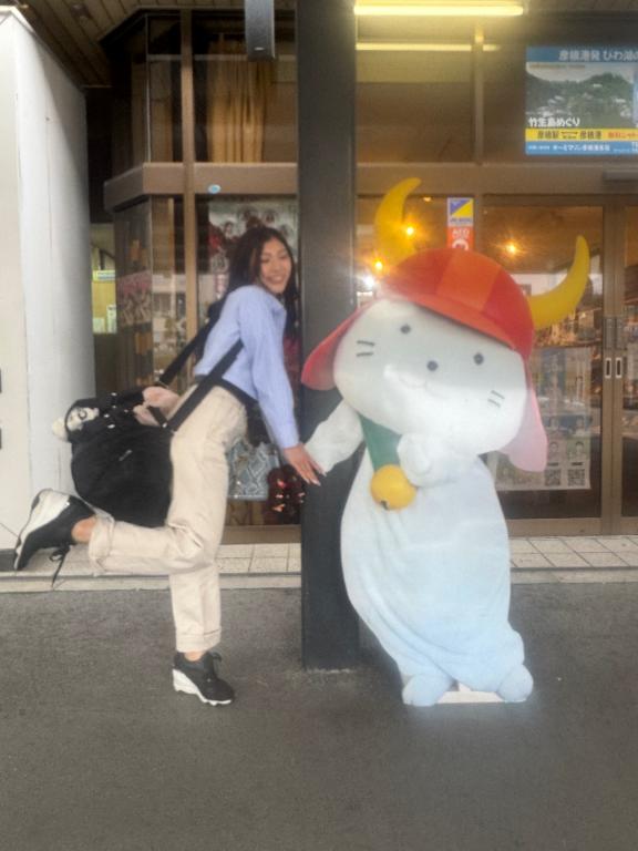 ひこにゃん県まで🌸🚄