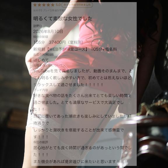 【お礼写メ日記】
