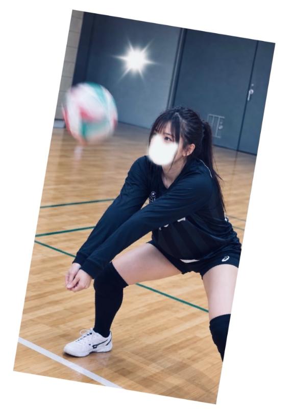 練習終わりのストレッチ🏐