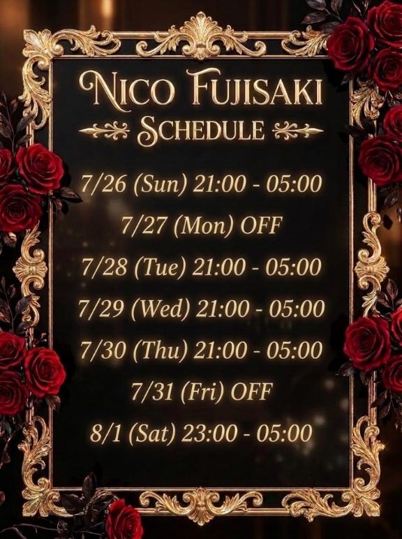 出勤予定🌹*゜