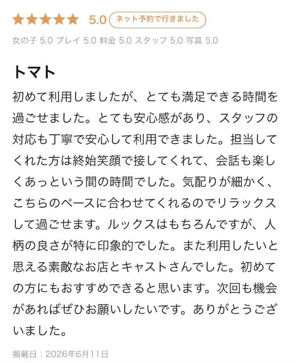【お礼写メ日記】