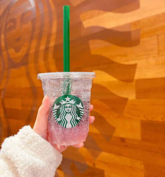 桜咲くよ 白桃ソーダ🍑🌸