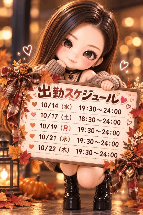 ⭐️出勤スケジュール⭐️