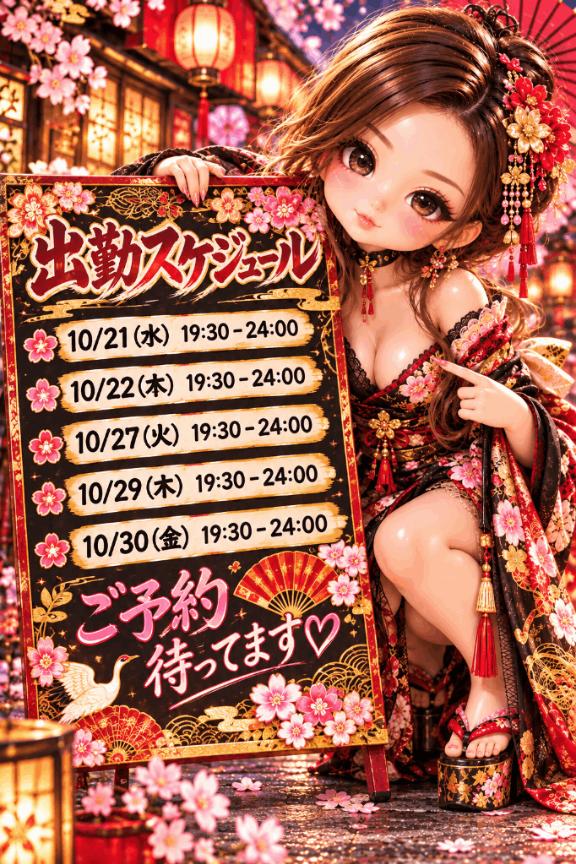 🌸出勤スケジュール🌸