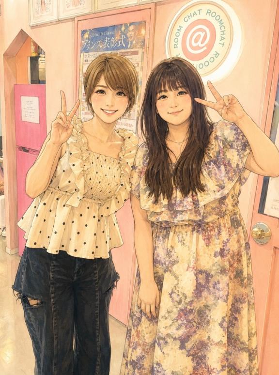 念願のご対面🥹💕