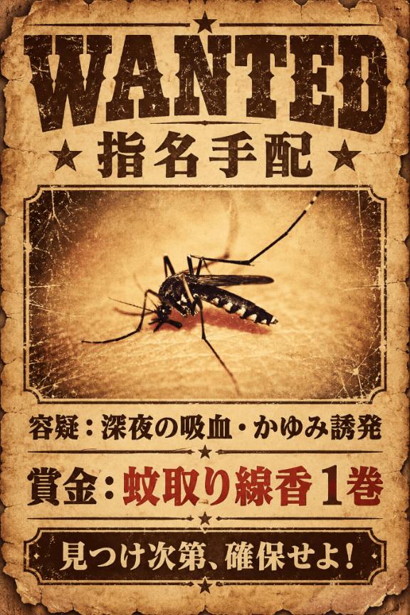 🦟【急募】蚊の倒し方😭💢