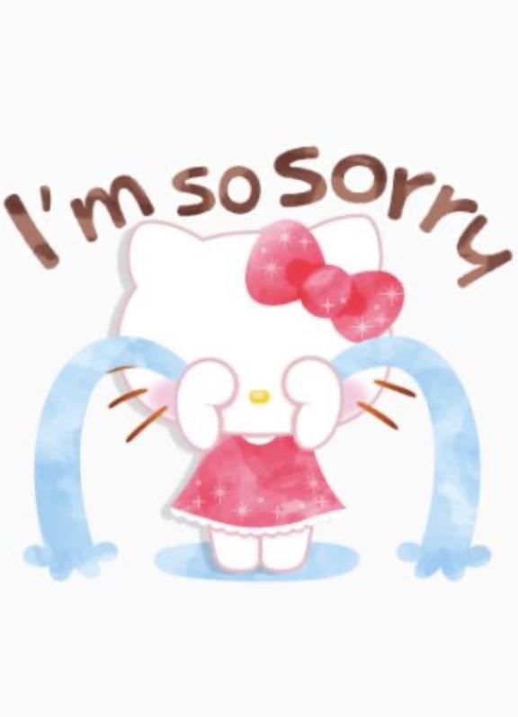 ごめんなさい🙇