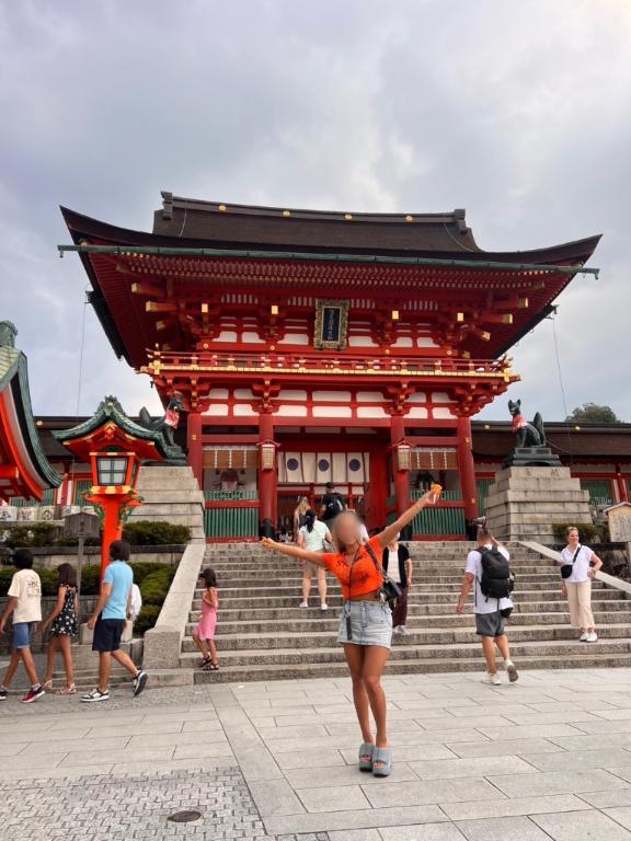 初めての⛩