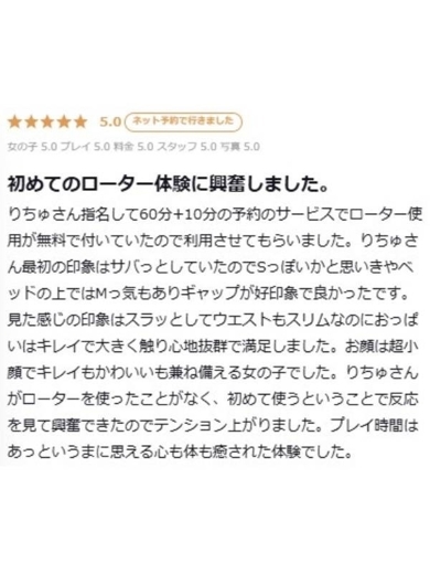プロフィール大阪 デリヘル RICHU