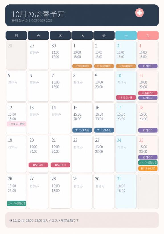 【最新のシフト】