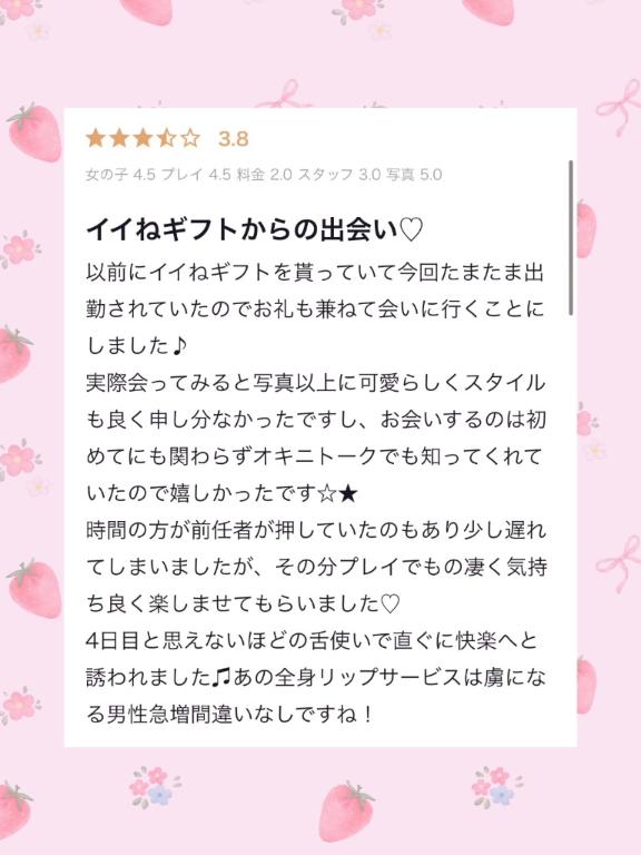 【お礼写メ日記】