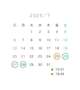 📅【今月の残り出勤日💚】
