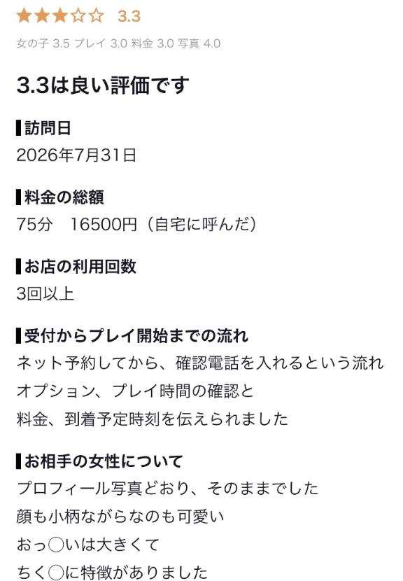 【お礼写メ日記】