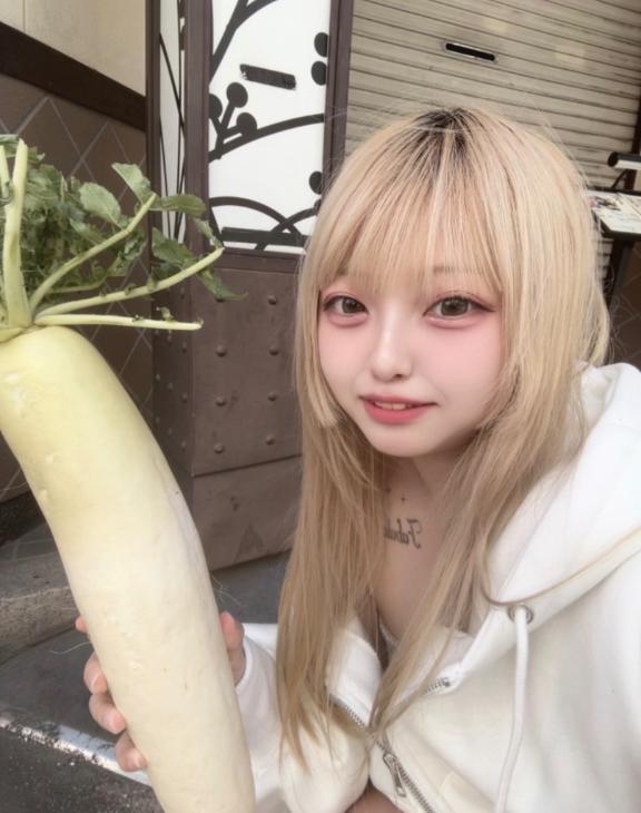 だいこんおちてた