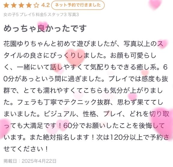 【お礼写メ日記】