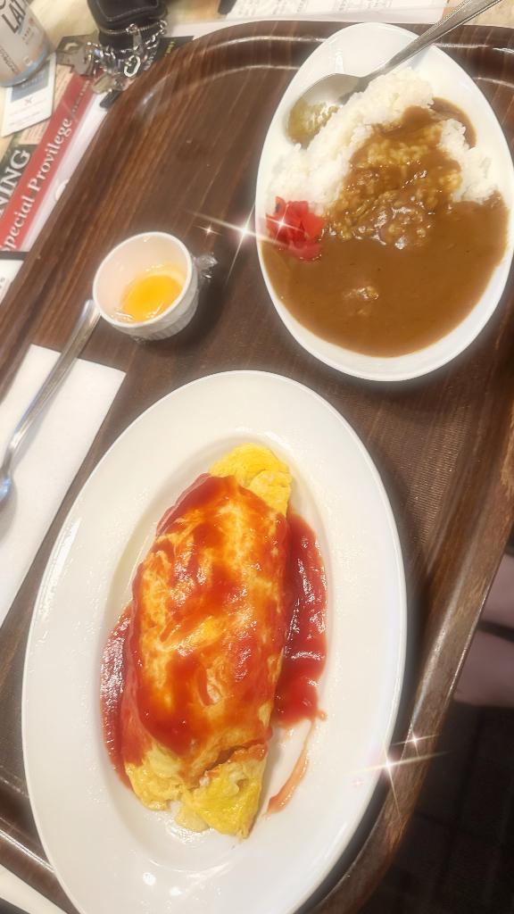 乳とオムライス🍅🍳🍚
