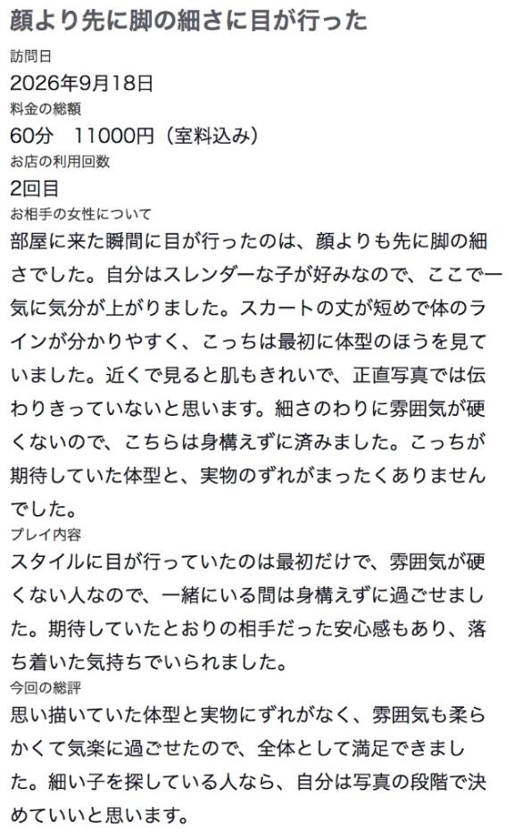 【お礼写メ日記】
