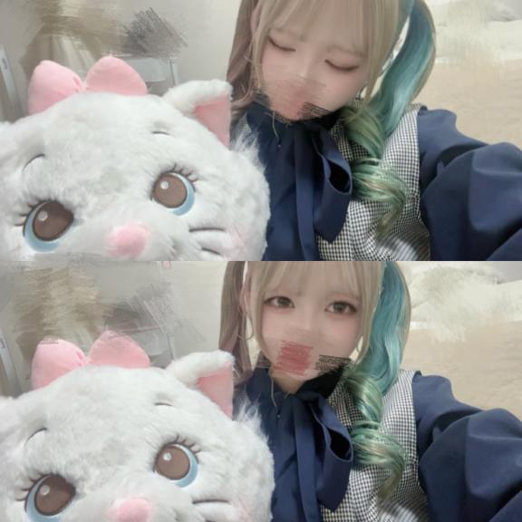 お久しぶりの🐈‍⬛🎀