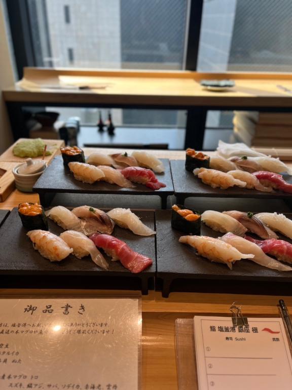 東京のお寿司🗼予約困難店