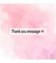 Thank you message💌