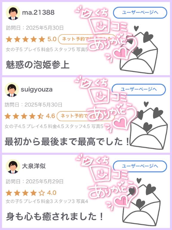クチコミありがとう💌