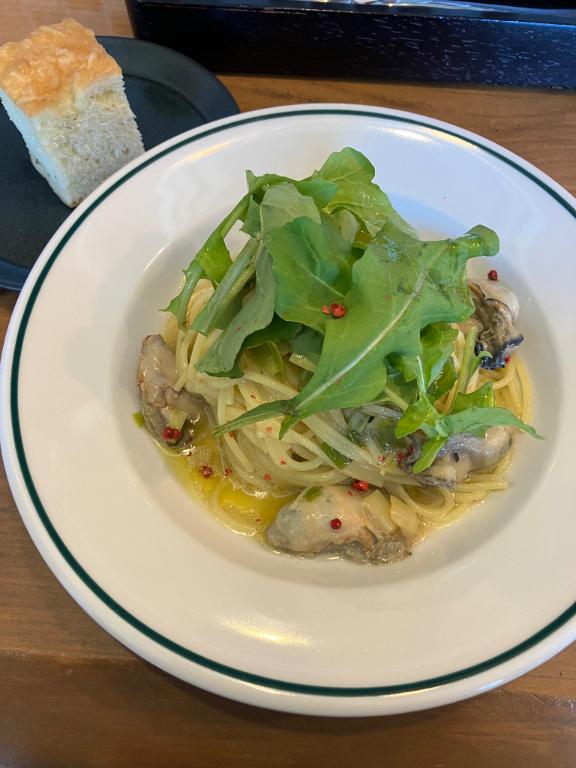 美味しかった〜🍝⤴︎