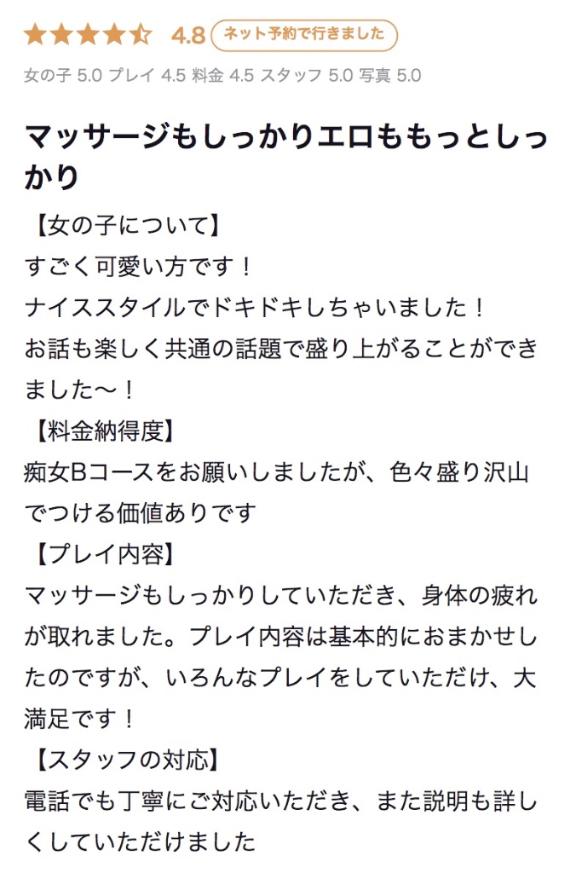 【お礼写メ日記】