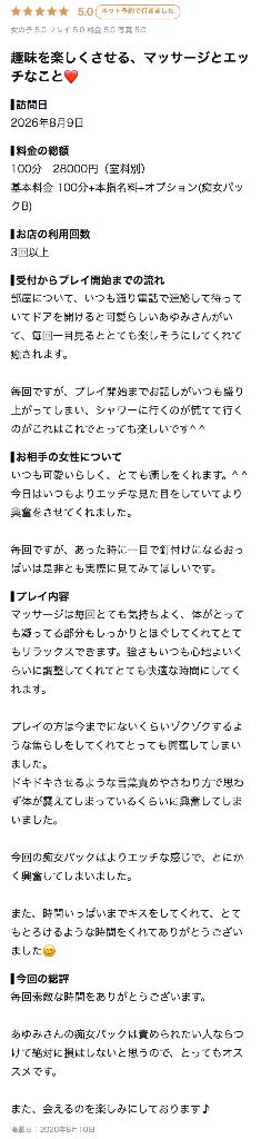 【お礼写メ日記】