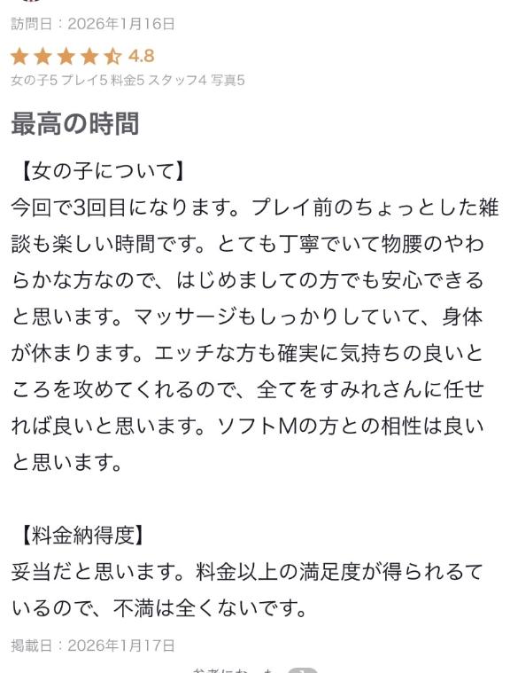 【お礼写メ日記】