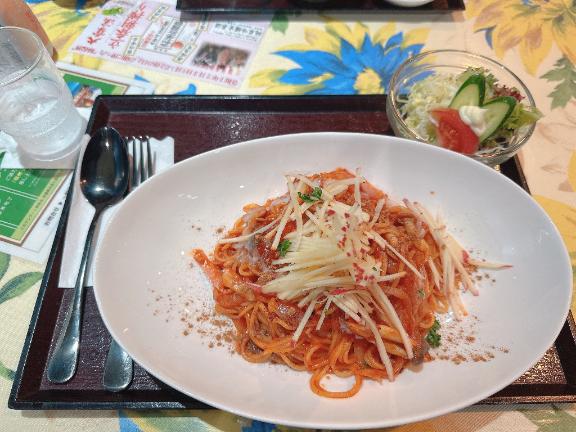 地元のメニュー🍝