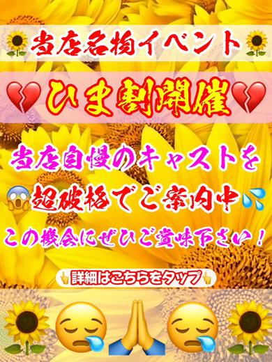 🌻当店名物🌻ひま割開催💘