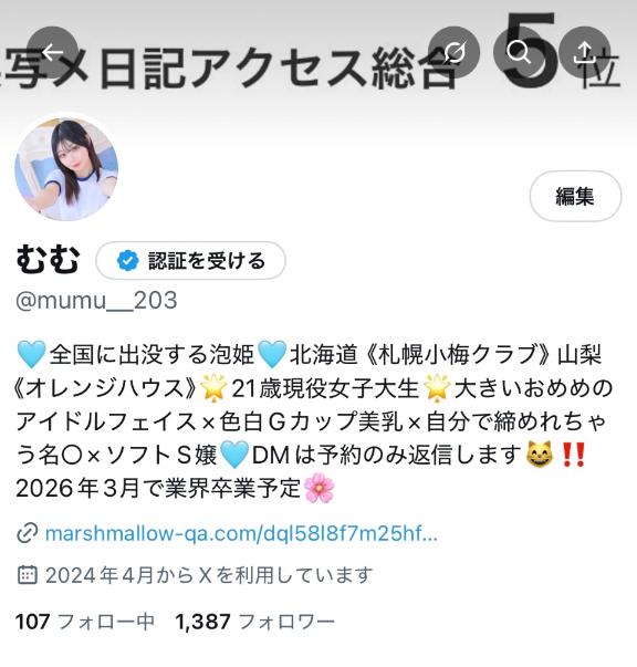 写メ日記サムネイル