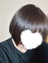 暗髪にしたよ。