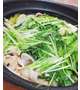 水菜は多めで
