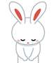 お休み🐰