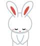 お休み🐰