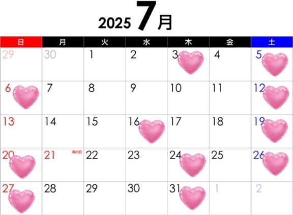 🫧7月のゆずき🫧