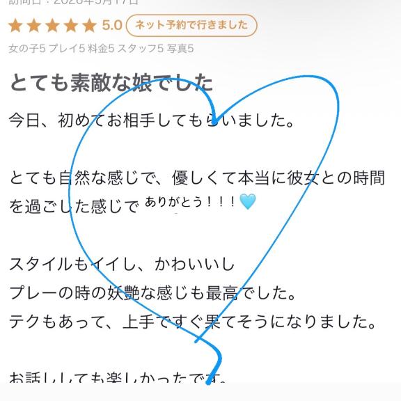 【お礼写メ日記】