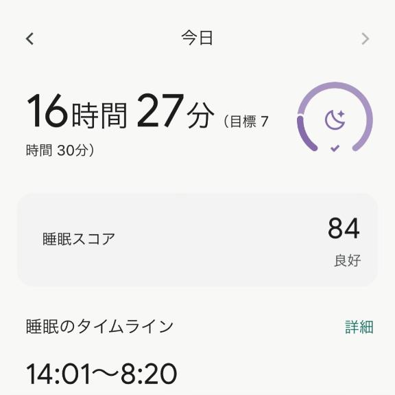 昼寝とは