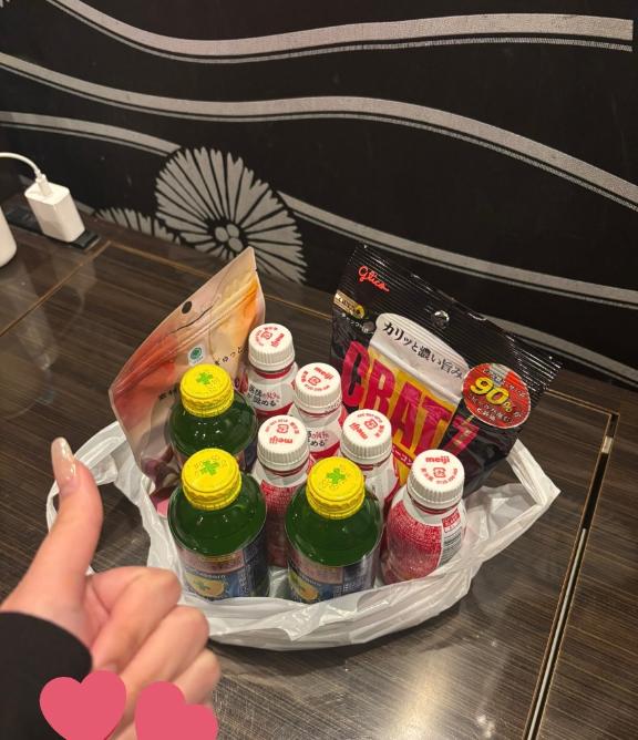 コンビニの大好きセット♡