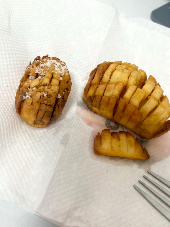お家で作ったポテト