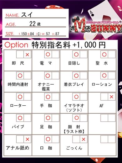 ドMなバニーちゃん名古屋中村店 ヘルス SUI