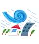 ⚡️台風‼️気をつけて‼️⚡️