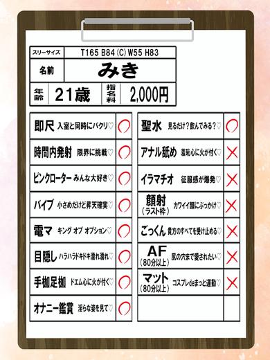 カノジョ感　逆セーラー服しか勝たん　錦店 半套 服務 店舖 MIKI